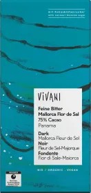 Feine Bitter Mallorca Flor de Sal 75% Cacao Panama (80 g)