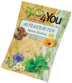 Bio-Bonbon-Alpenkräuter (75 g)