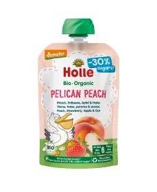 Pelican Peach - Pfirsich, Erdbeere, Apfel und Hafe (100 g)