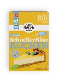 Schneller Käsekuchen glutenfrei Bio (485 g)