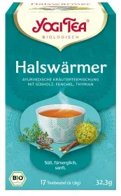 Yogi Tea® Halswärmer, Bio - Kräutertee (17x1,9 g)