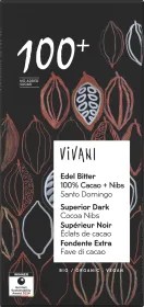 Edel Bitter 100% Cacao + Nibs (80 g)