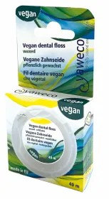 Vegane Zahnseide aus PLA, pflanzlich gewachst, nac