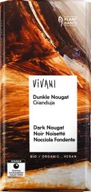 Dunkle Nougat Gianduja (80 g)