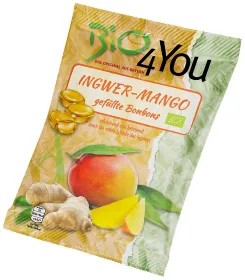 Bio-Bonbon-Ingwer-Mango (75 g)