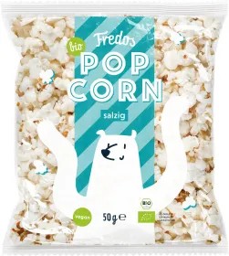 Fredos Bio-Popcorn, salzig